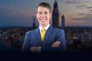 attorney Andy Citrin with city skyline behind him